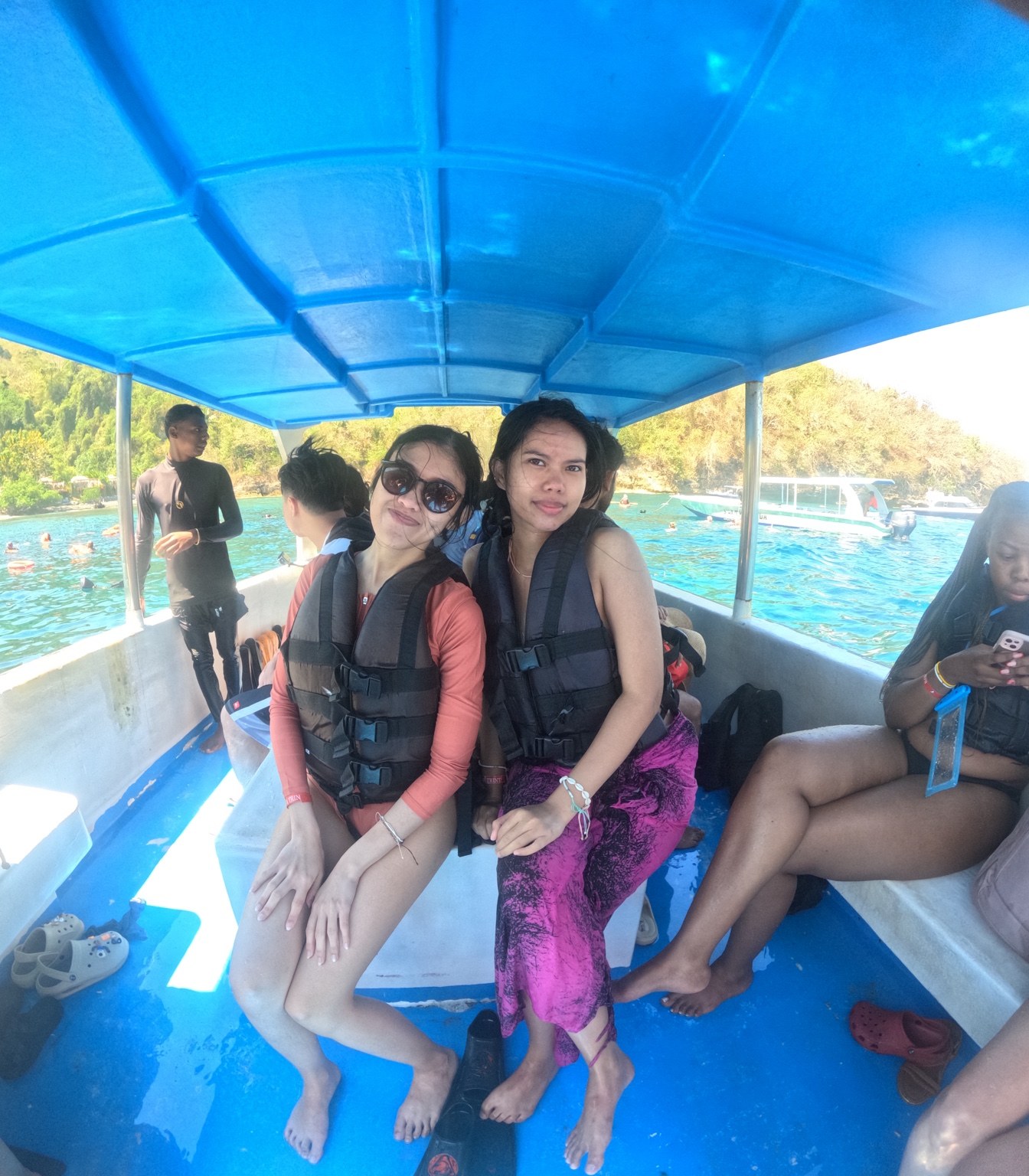 Guests enjoying a marine experience in Nusa Penida